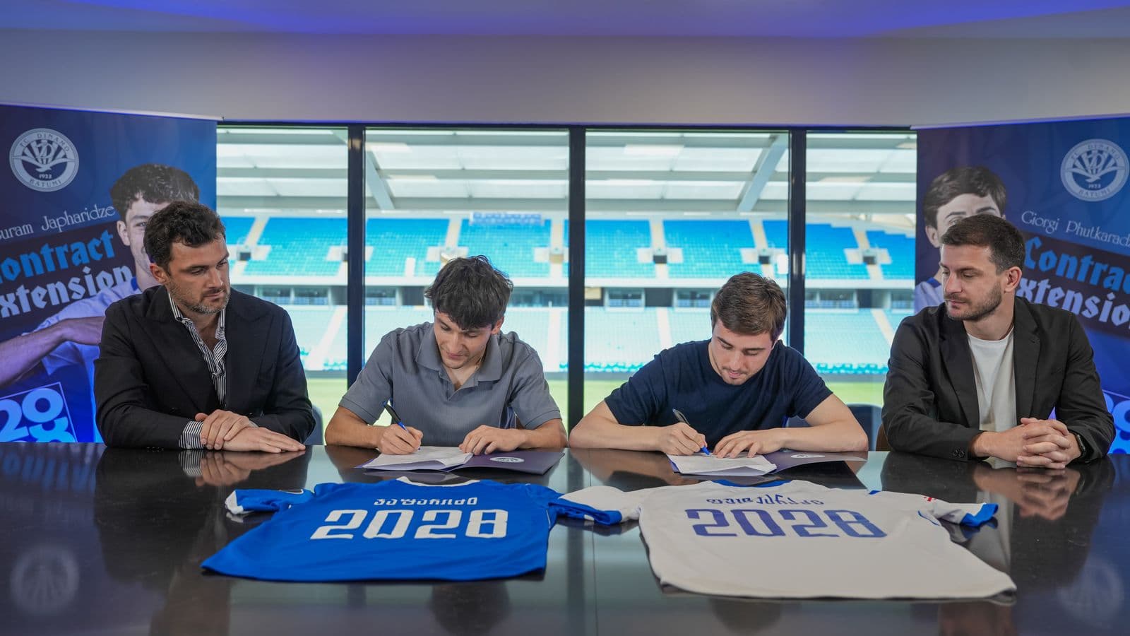 ჯაფარიძემ და ფუტკარაძემ 2028-ის ბოლომდე გაახანგრძლივეს